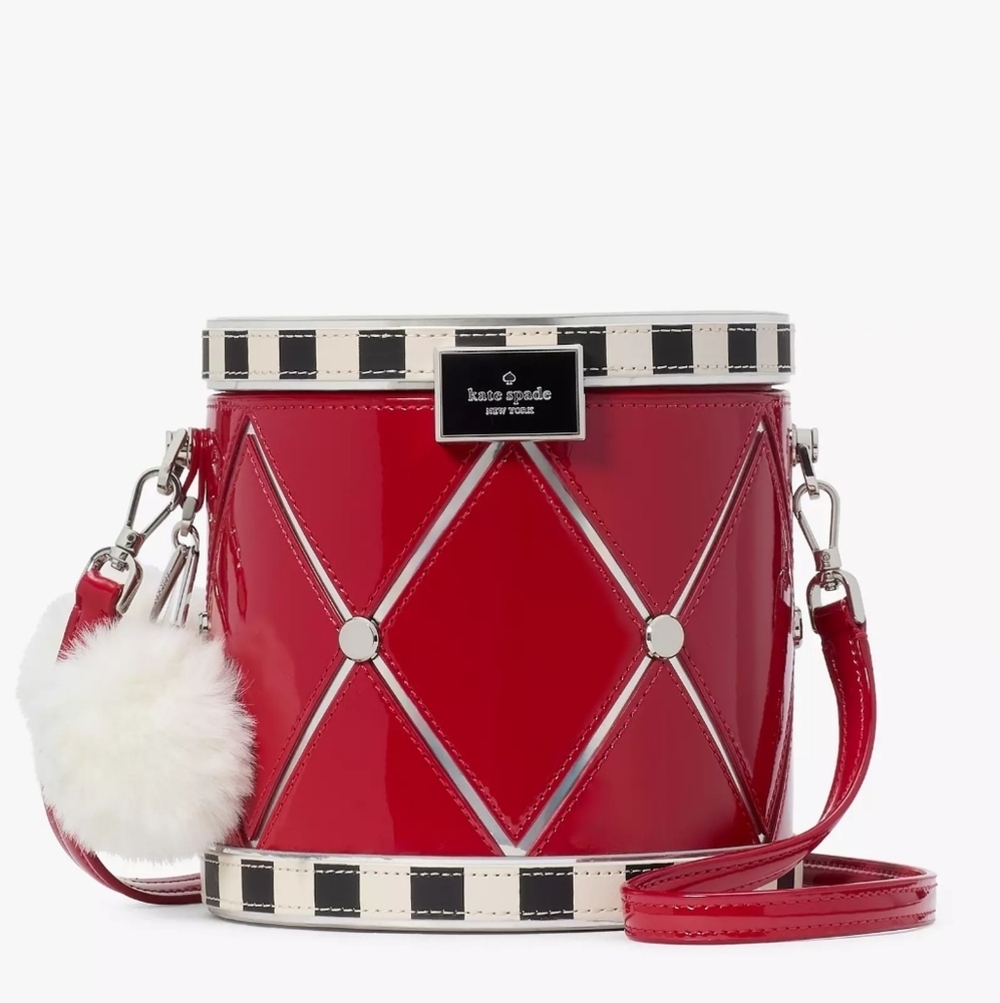Kate Spade Red Drum Crossbody Bag